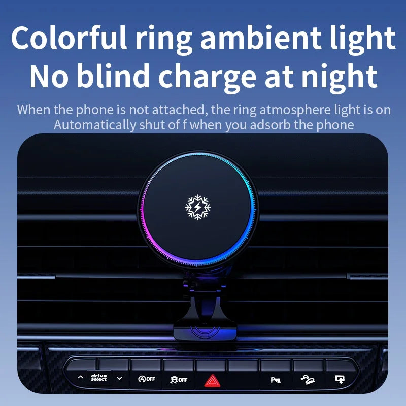 MagSafe Cooling Wireless Car Charger Mount
