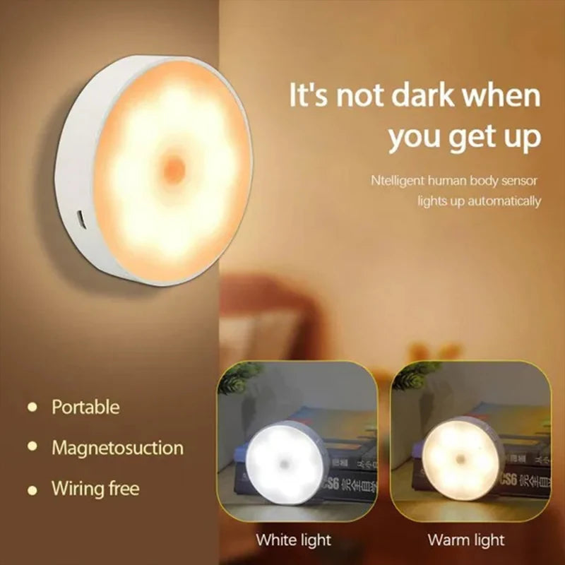 Motion Sensor LED Night Light – Automatic Smart Lighting